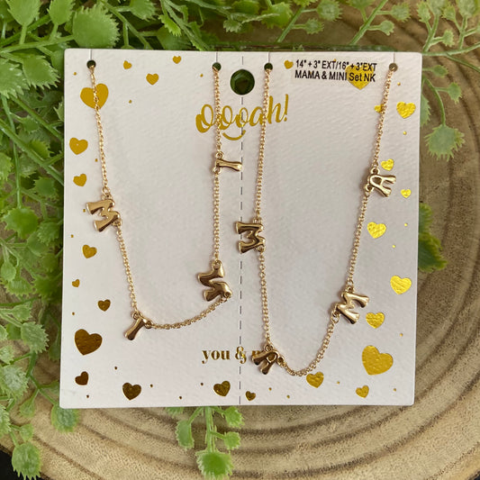 Mama & Mini Necklace Set