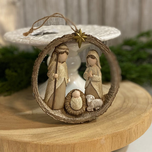 Holy Family Ornament