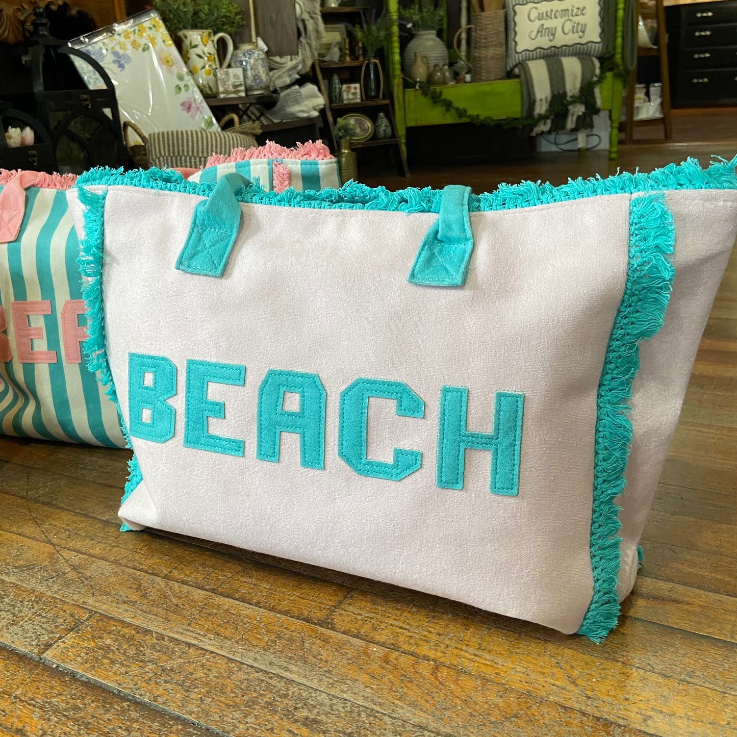 Beach Fray Tote Bag