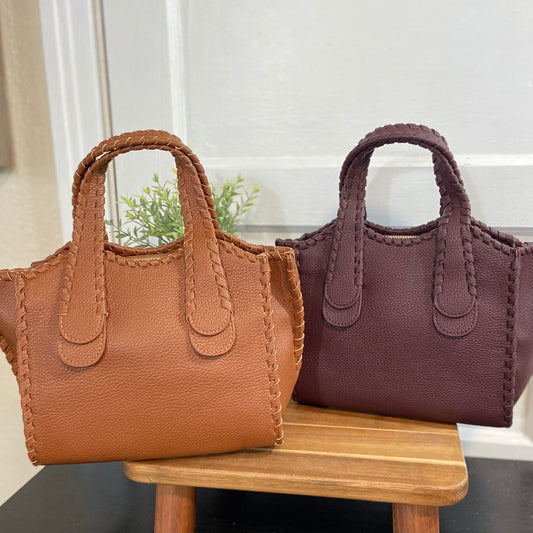 Jen & Co Marla Whipstitch Bag