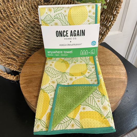 Once Again Anywhere Towel~ Lemon Sparkle