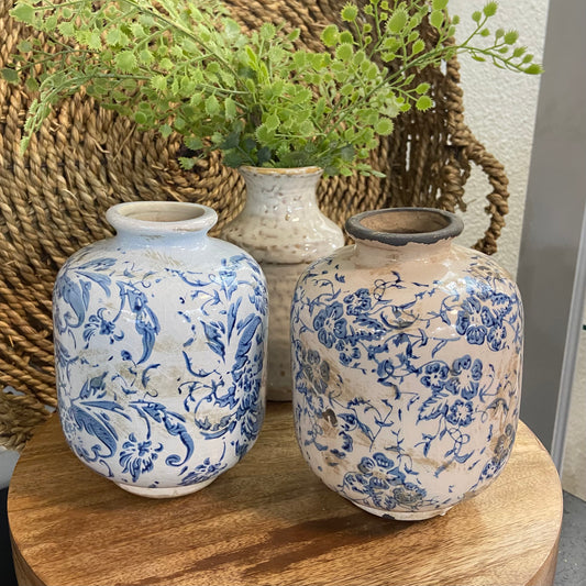 Terracotta Pattern Vase