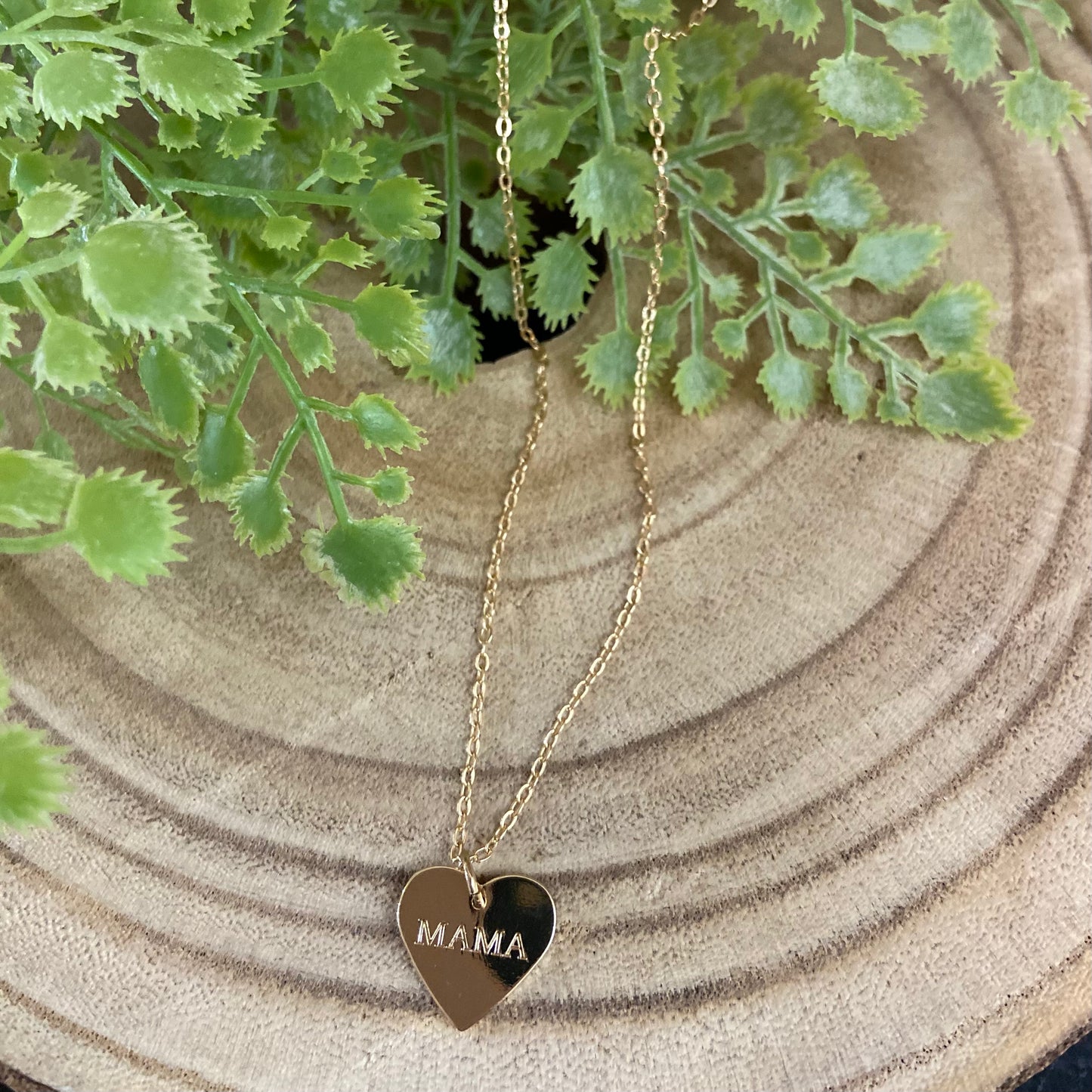 Mama Heart Necklace