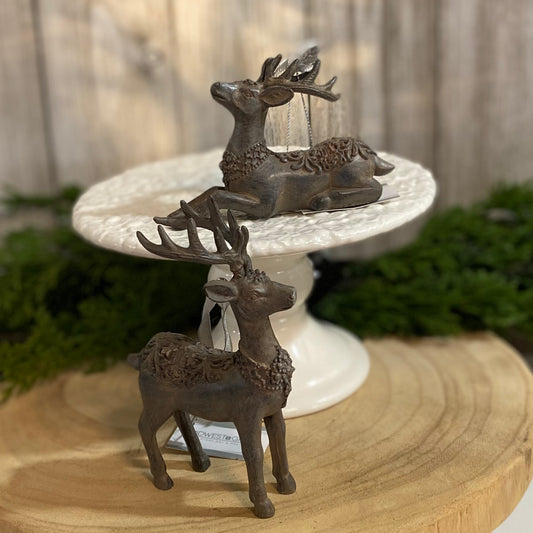 Antique Deer Ornament