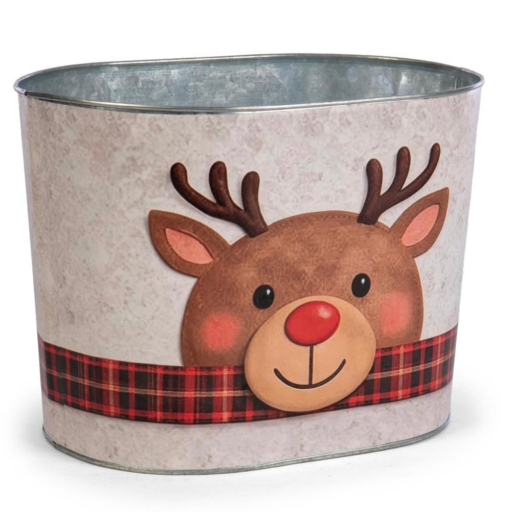 Reindeer Tin Tub