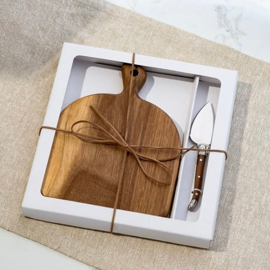 Arch Acacia Cheese Board Set