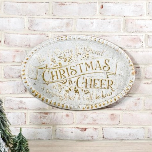 Vintage Christmas Cheer Sign