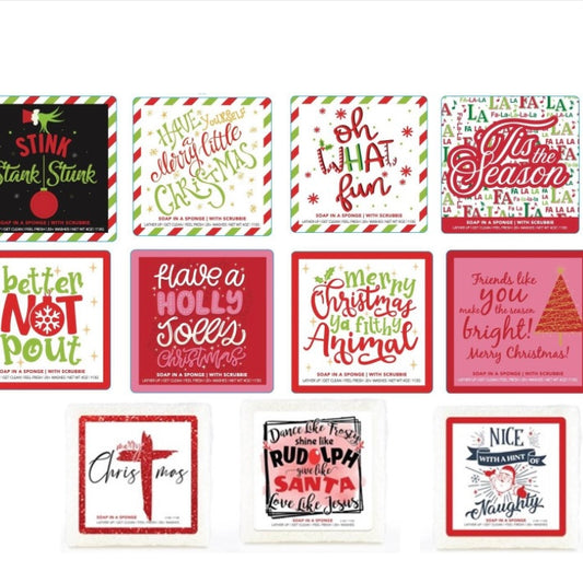 Caren Holiday Sponge