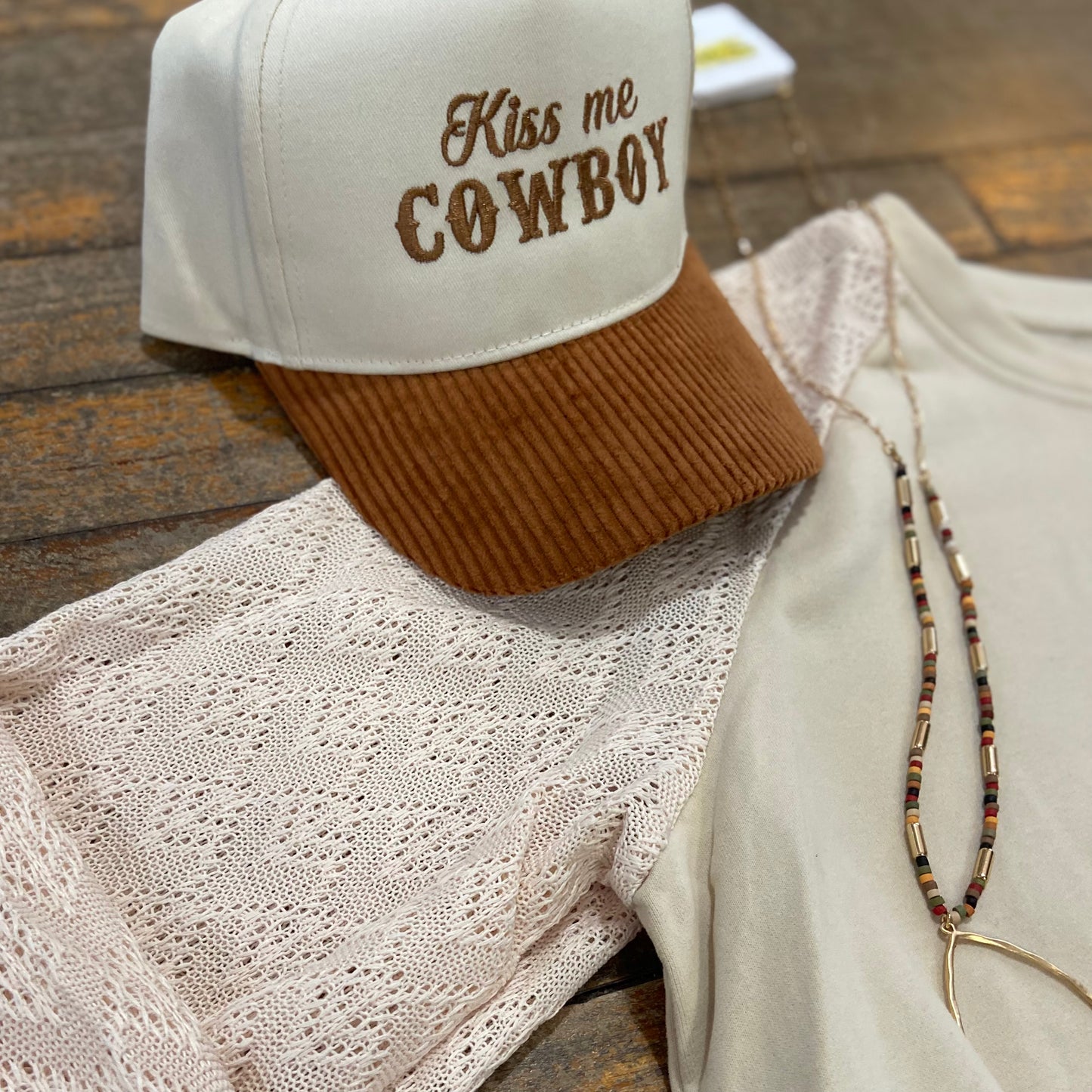 Eyelet Knit Raglan Top