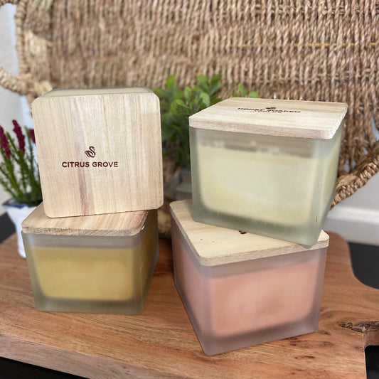 Swan Creek Frosted Candles