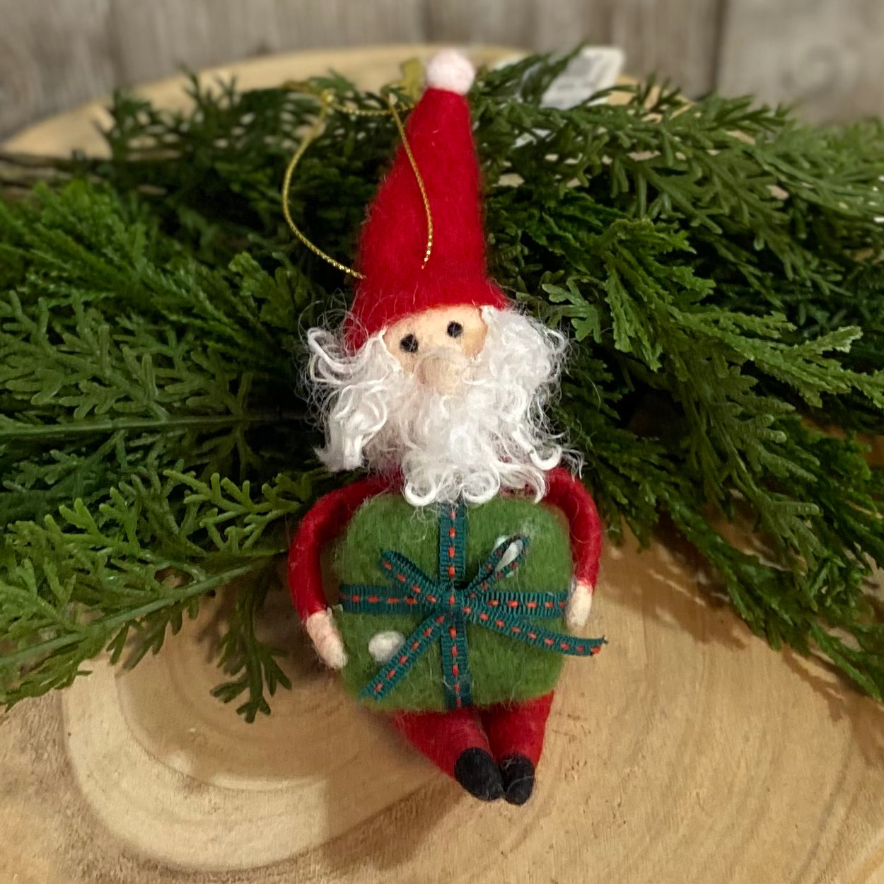 Felt Gnome Ornament