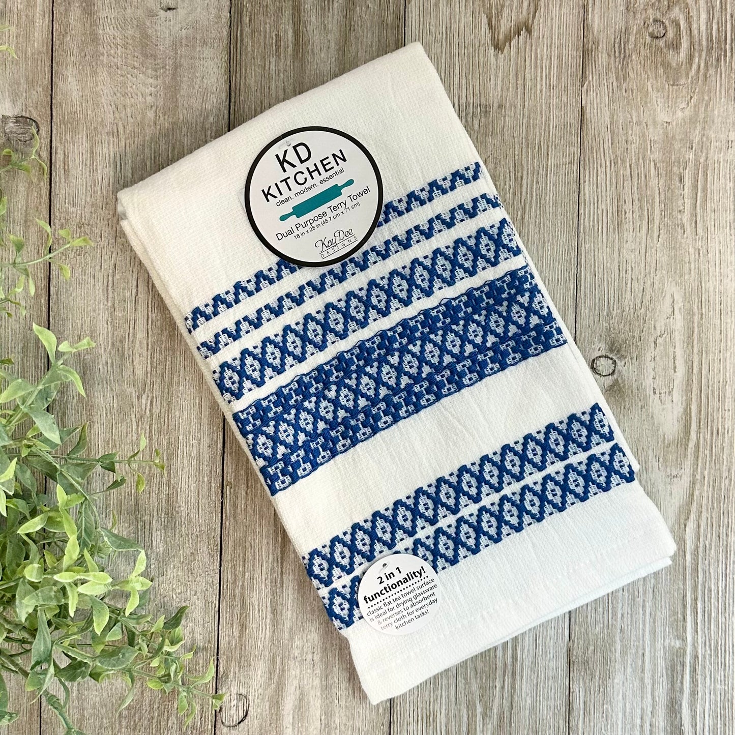 Blue Dual Purpose Towel