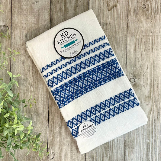 Blue Dual Purpose Towel