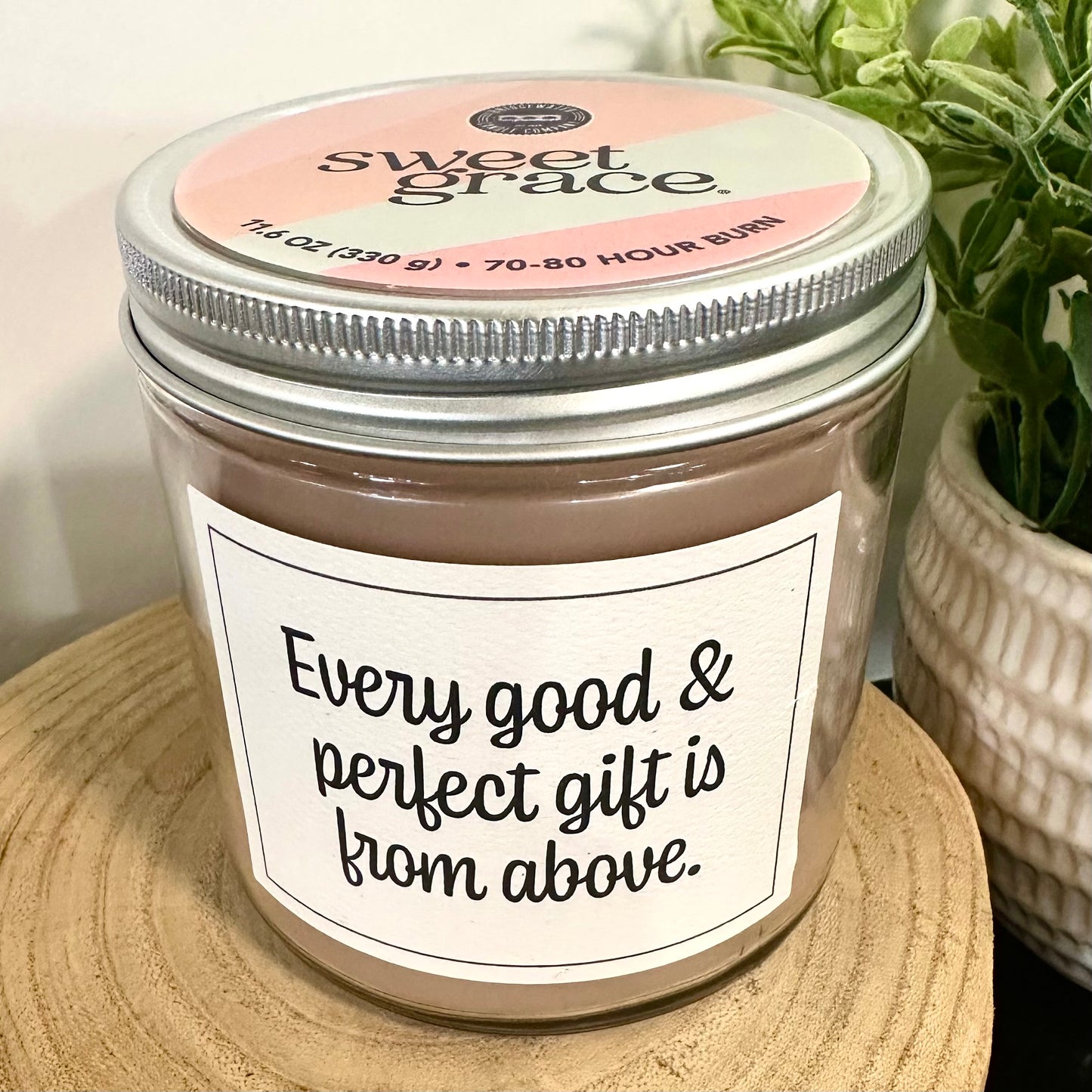 Sweet Grace Faith Collection Candle