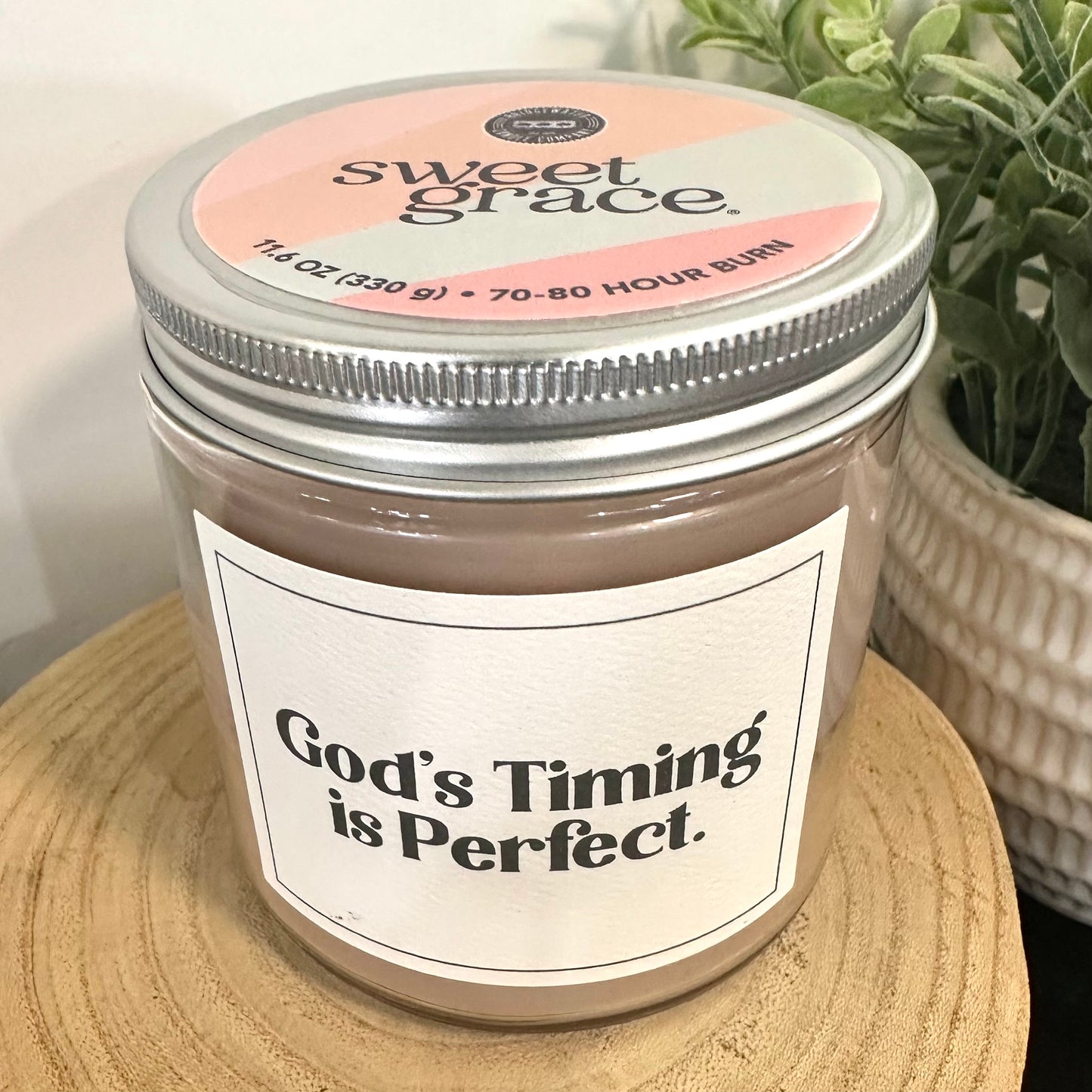 Sweet Grace Faith Collection Candle