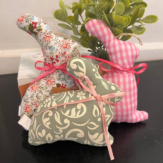 Vintage Floral Bunny