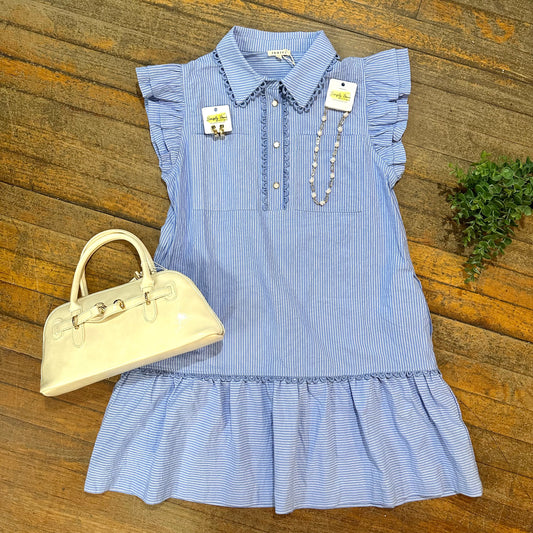 Pinstripe Dress