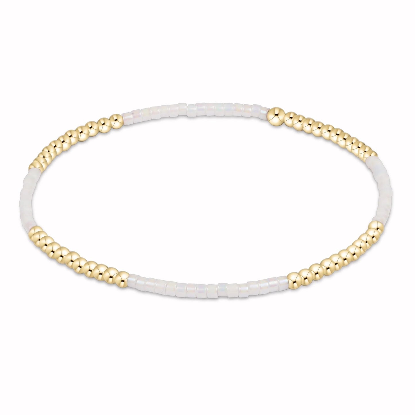 enewton Hope Blissful Bracelet- Silky White