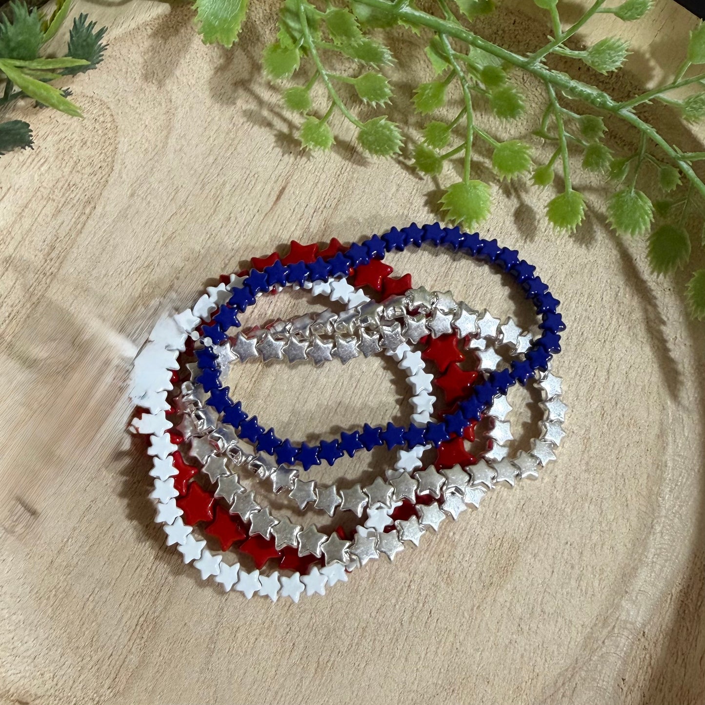 Five Row USA Bracelets