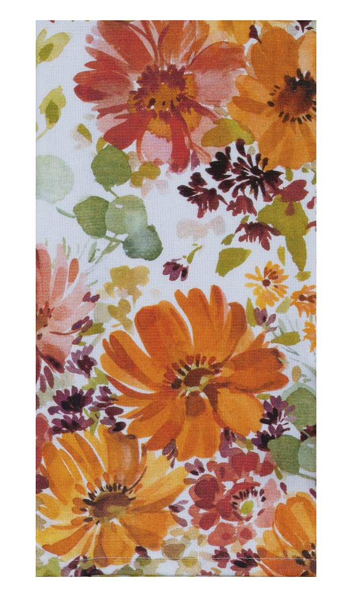 Autumn Joy Floral Dual Purpose Towel