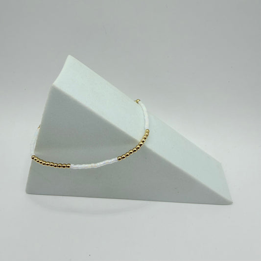 enewton Hope Blissful Bracelet- Silky White
