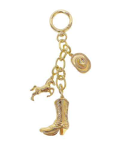 Western Bag Charm