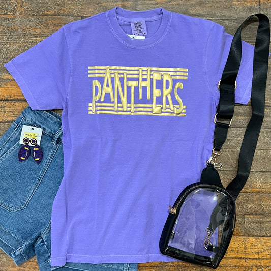 Panther Gold Puff Tee