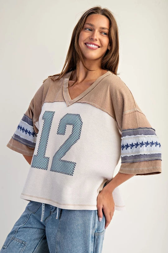 Varsity Waffle Tee