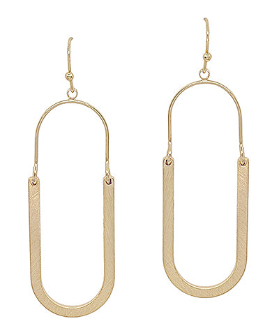 Oval Metal Wire Hoops