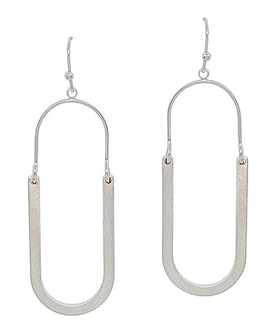 Oval Metal Wire Hoops