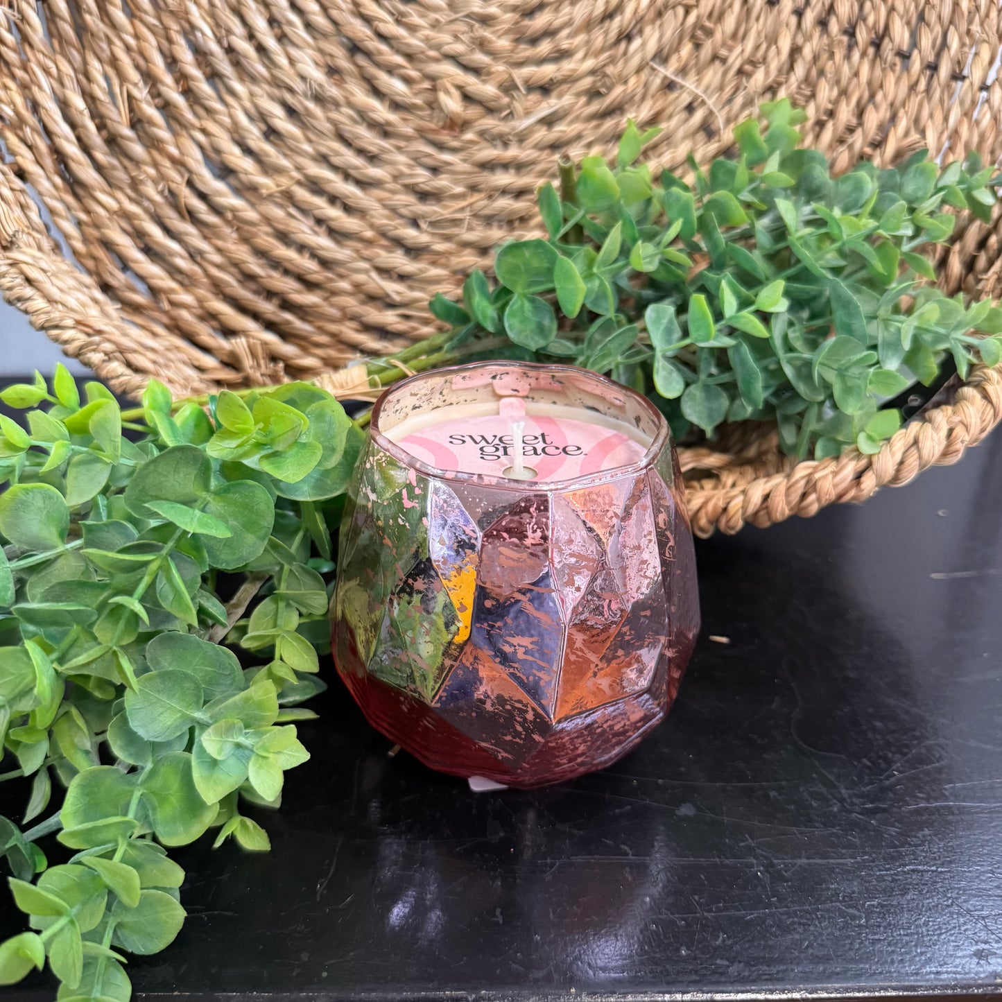 Sweet Grace Copper-Toned Mercury Candle