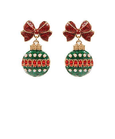 Christmas Ornament Earrings