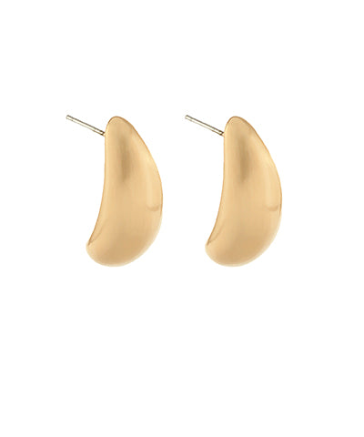 Metal Teardrop Earrings