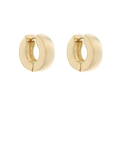 Bold Huggie Hoops