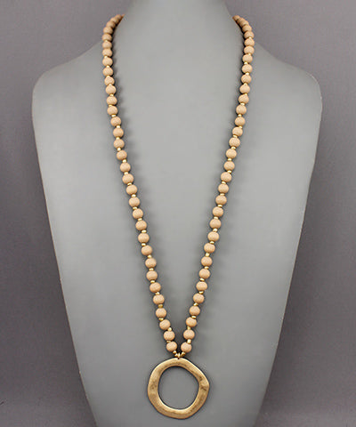 Circle Pendant Necklace