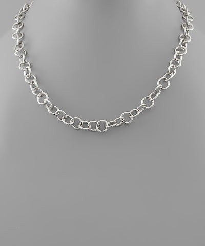 Circle Chain Necklace
