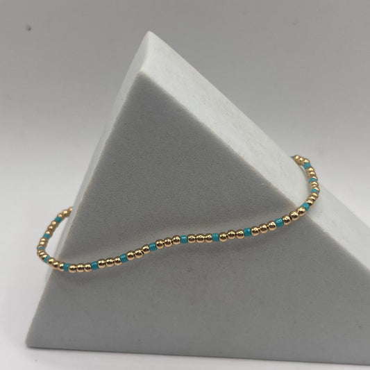 enewton Hope Sincerity 2mm Bead Bracelet- Mint