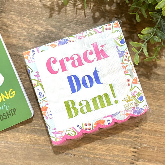 Crack Dot Bam! Cocktail Napkins