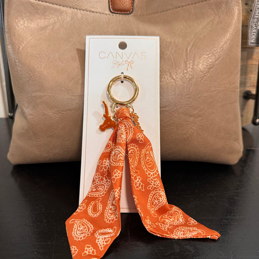 Texas Bandana Bag Charm