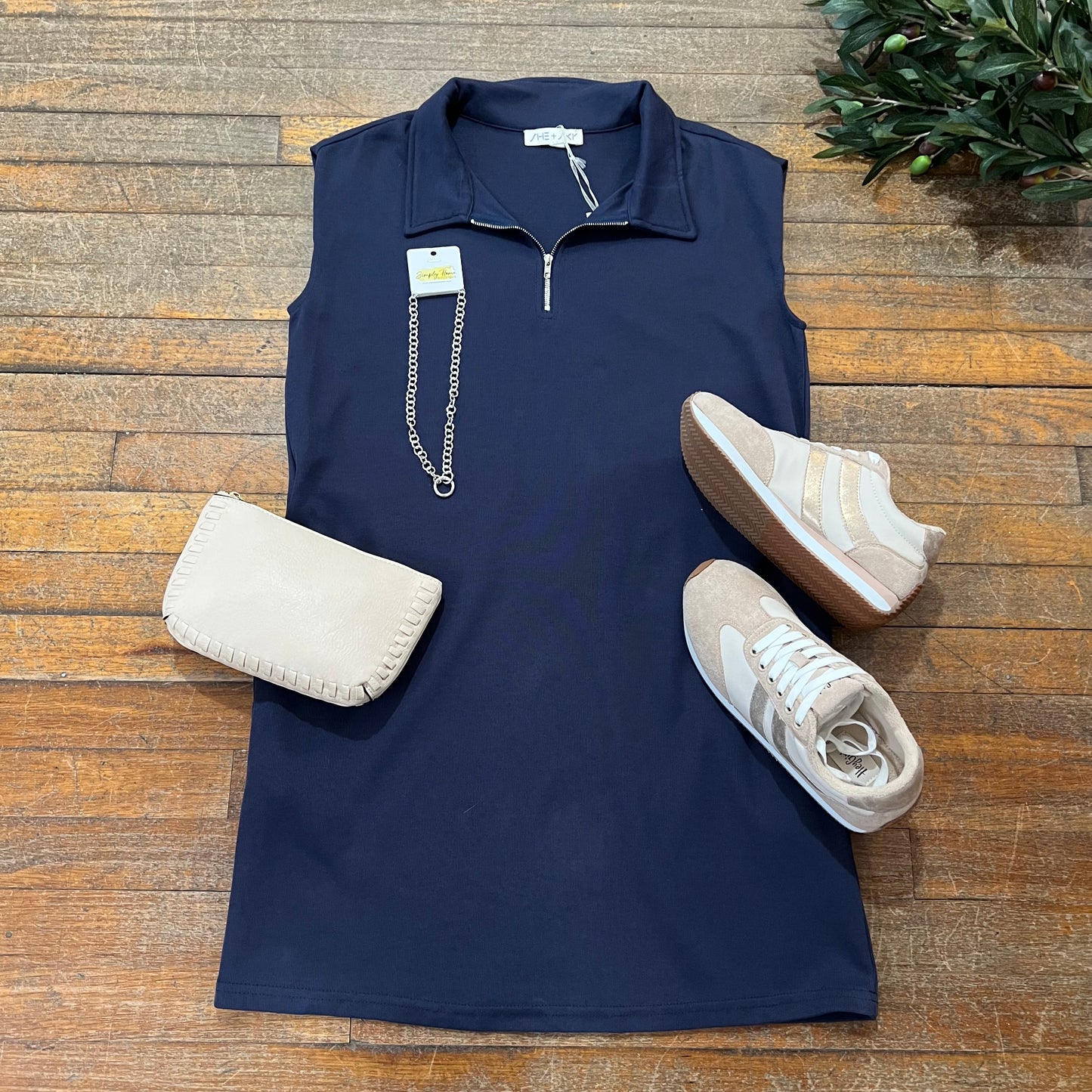 Polo Collar Dress