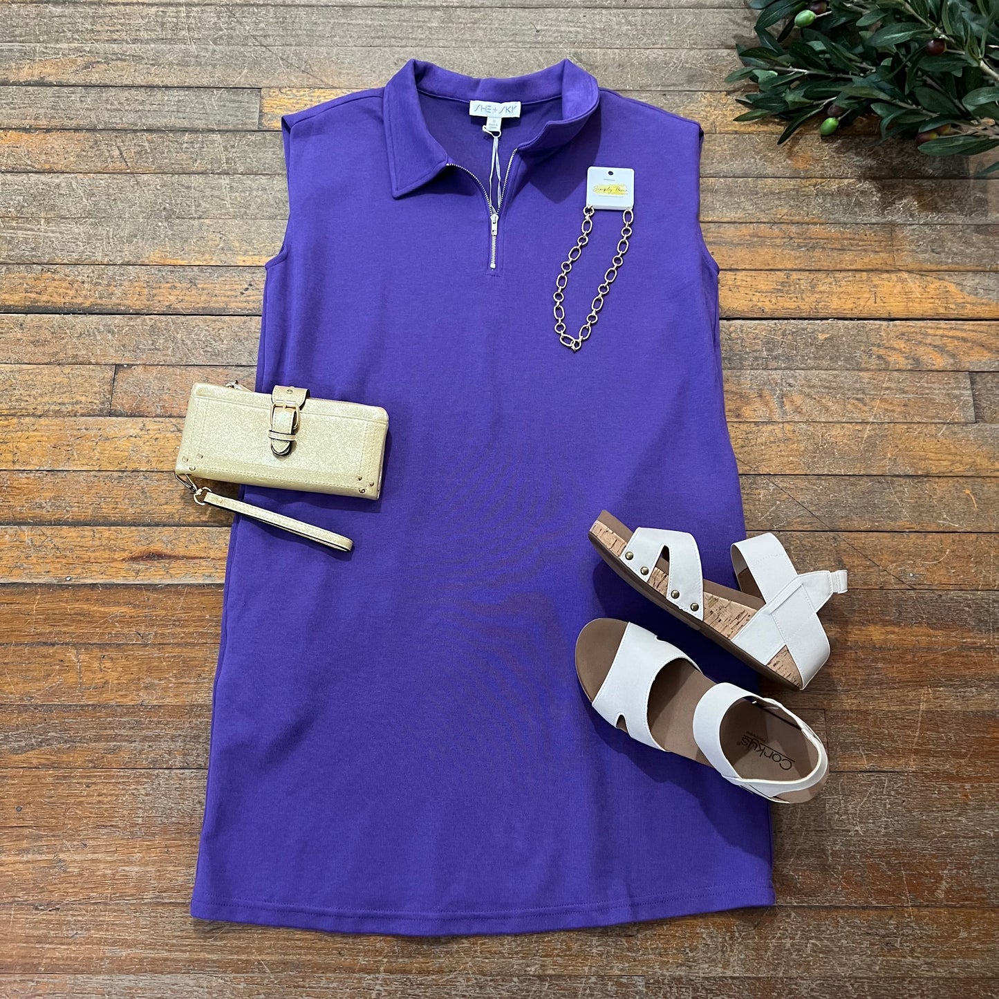 Polo Collar Dress