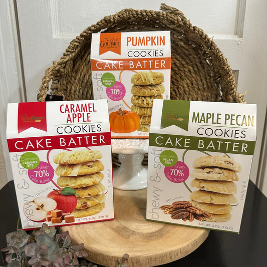 Fall Cake Cookies
