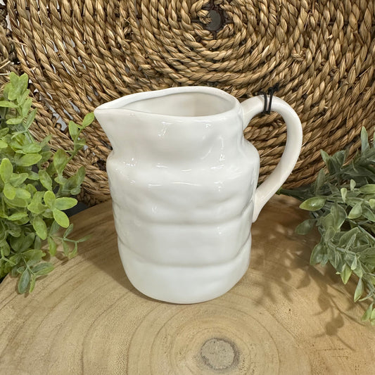 Stoneware Vintage Pitcher
