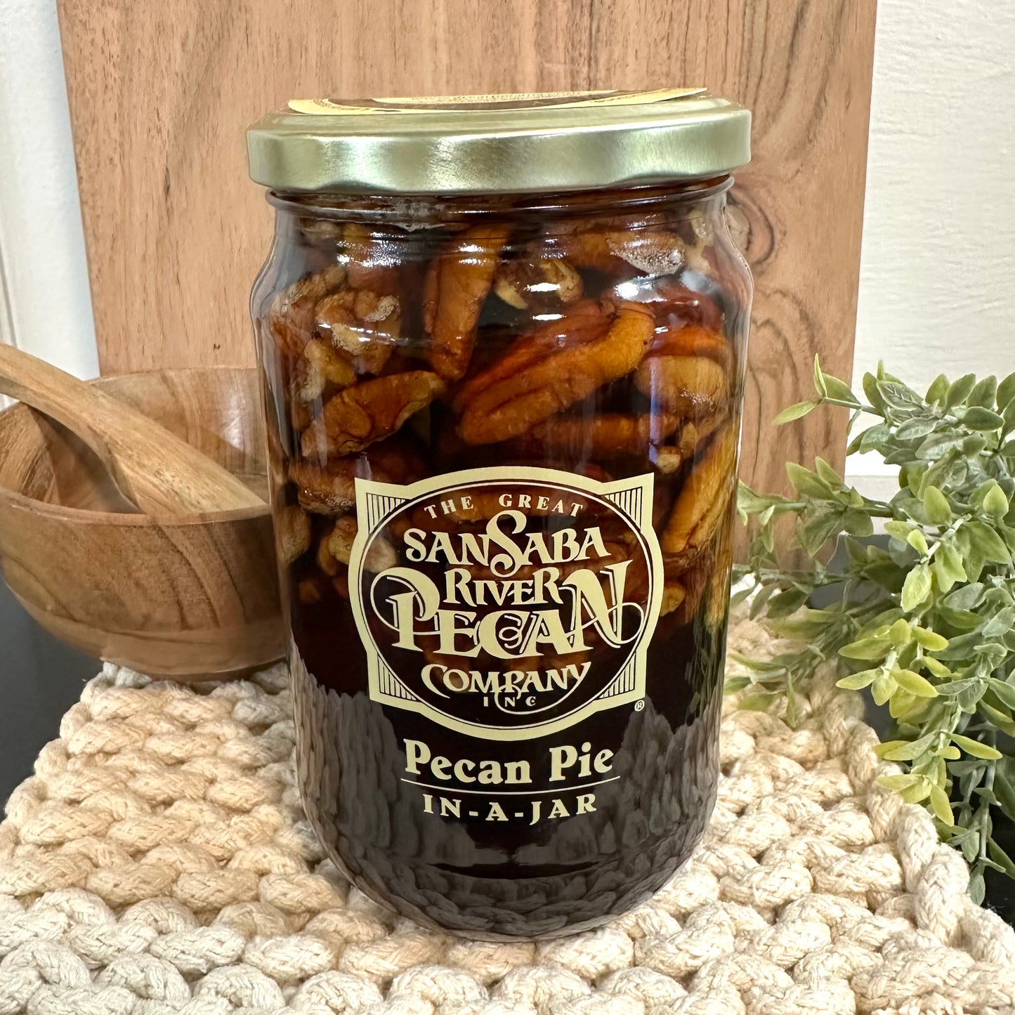 San Saba Pecan Pie in a Jar