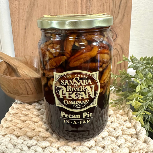 San Saba Pecan Pie in a Jar