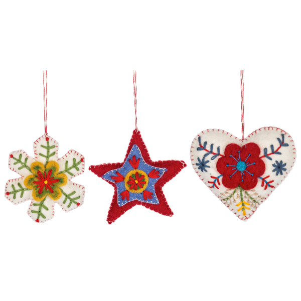Embroidered Ornament