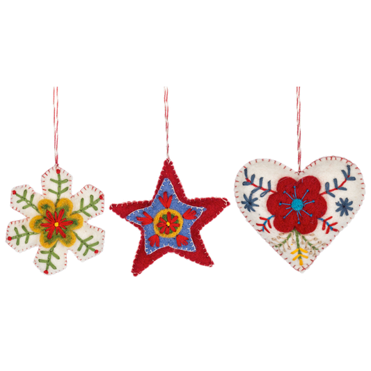 Embroidered Ornament