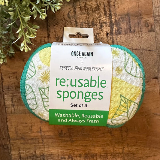 Once Again Sponge Set- Lemon Sparkle