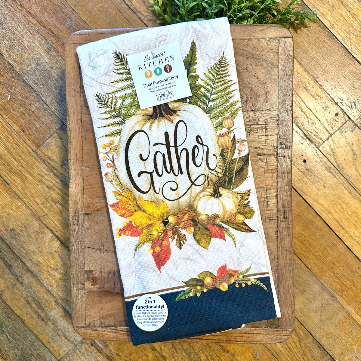Fall Splendor Gather Dual Purpose Terry Towel