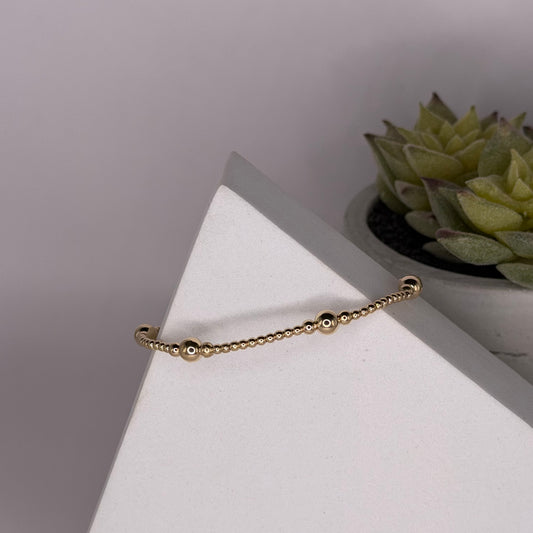 enewton Purpose Gold 5mm Bracelet